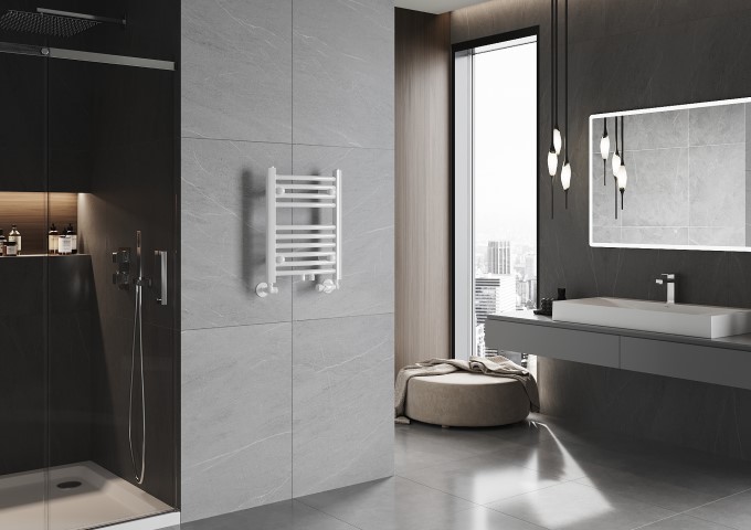 kopalniški radiator s spodnjim priklopom