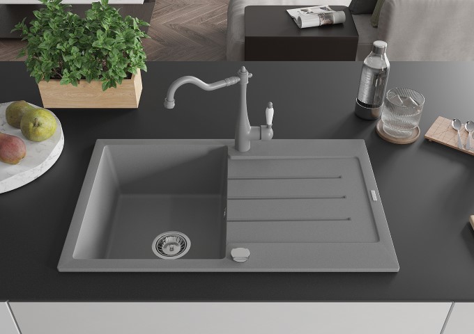 Granitna enokomorna korita siva