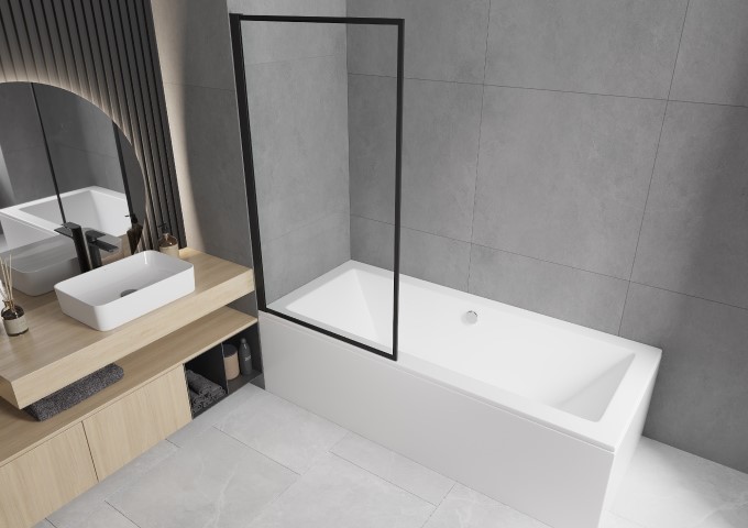 Stekleni umivalnik moder