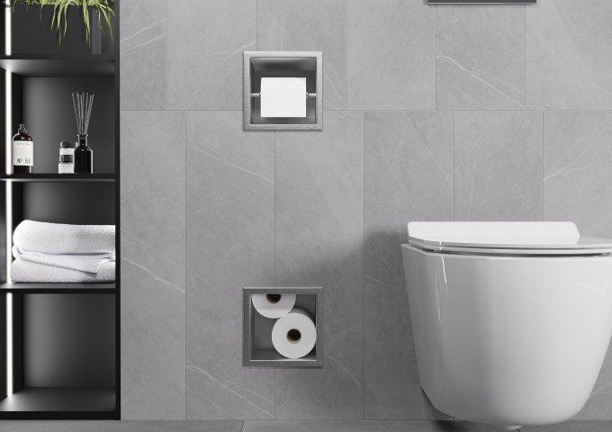 vgrajeno držalo za toaletni papir