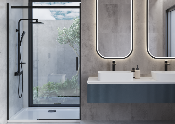 sodobne tuš baterije