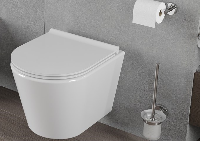 počasi zapirajoče se straniščne deske