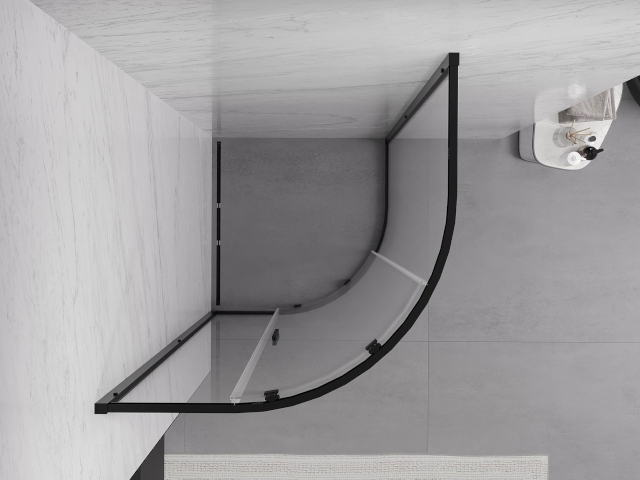 Polokrogla oblika tuša