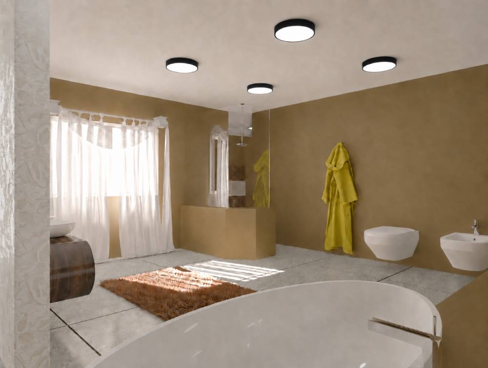 LED plafoni okrogli