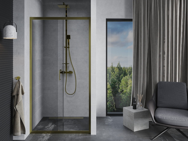 Kopalniški stolpec Mexen v postavitvi kopalnice