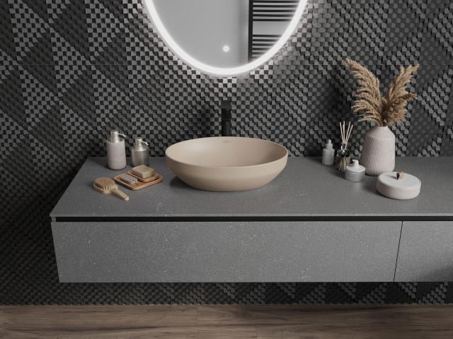 Ureditev kopalnice z omarico Mexen