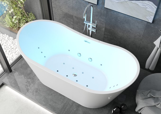 Samostoječa masažna kad 