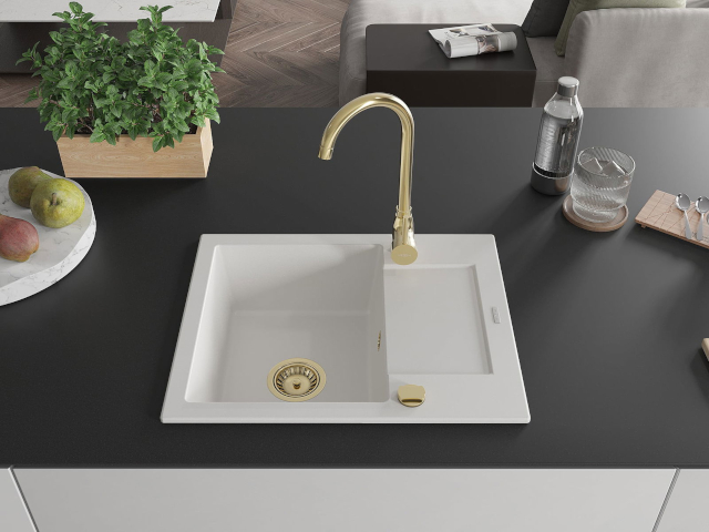 Kotna ventil v pomivalnem koritu