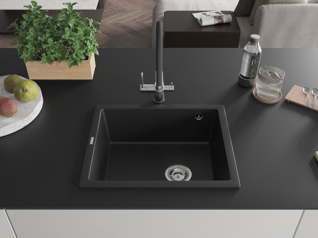 Enokomorni jekleni pomivalnik