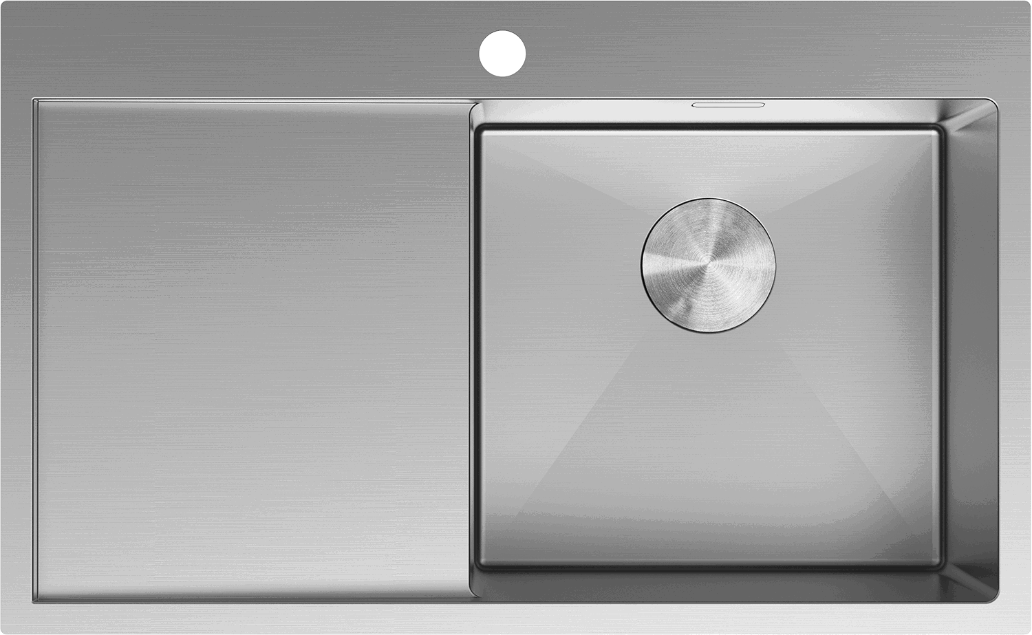 Jekleno pomivalno korito inox