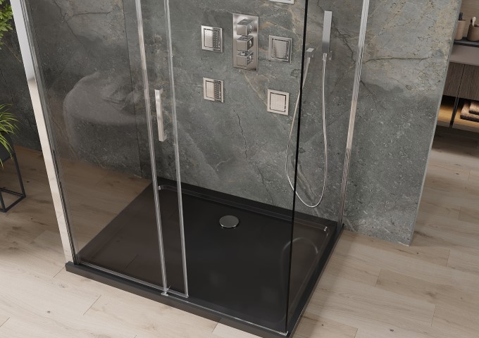 Pravokotne prhaske kabine