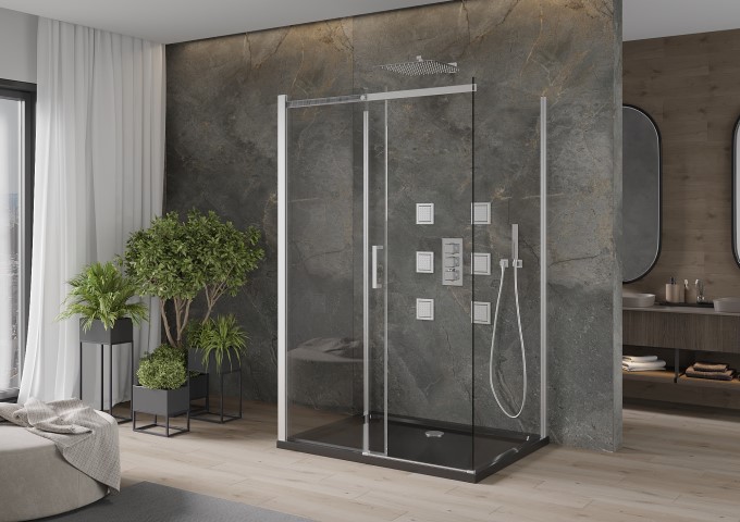 Pravokotne prhasne kabine 70x90 cm