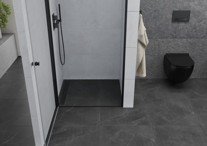 Nihajna tuš vratca 70