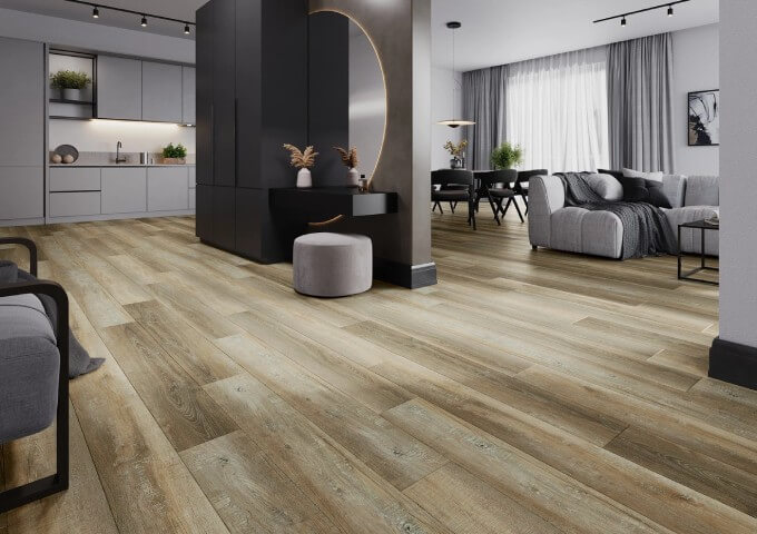 Mexen Cortland vinilne plošče hrast