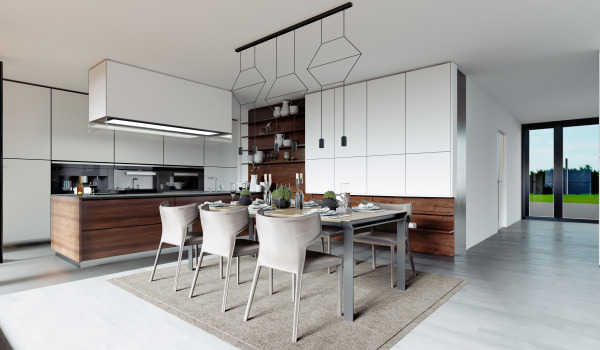 Kuhinjsko pohištvo do stropa in visoke omare - kdaj pridejo prav?