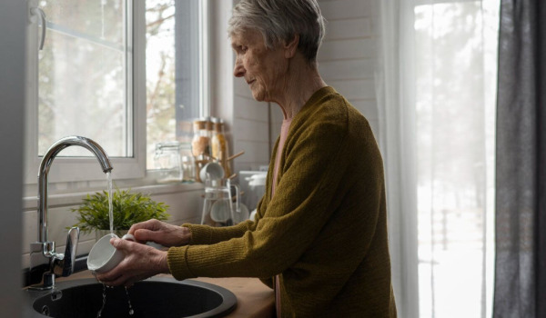 Ali je pomivalno korito pod oknom dobra ideja?