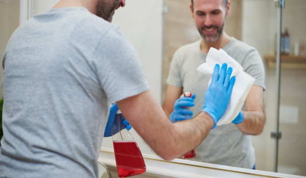 Kako skrbeti za kopalniško ogledalo, da bo ohranilo svoj sijaj za leta?